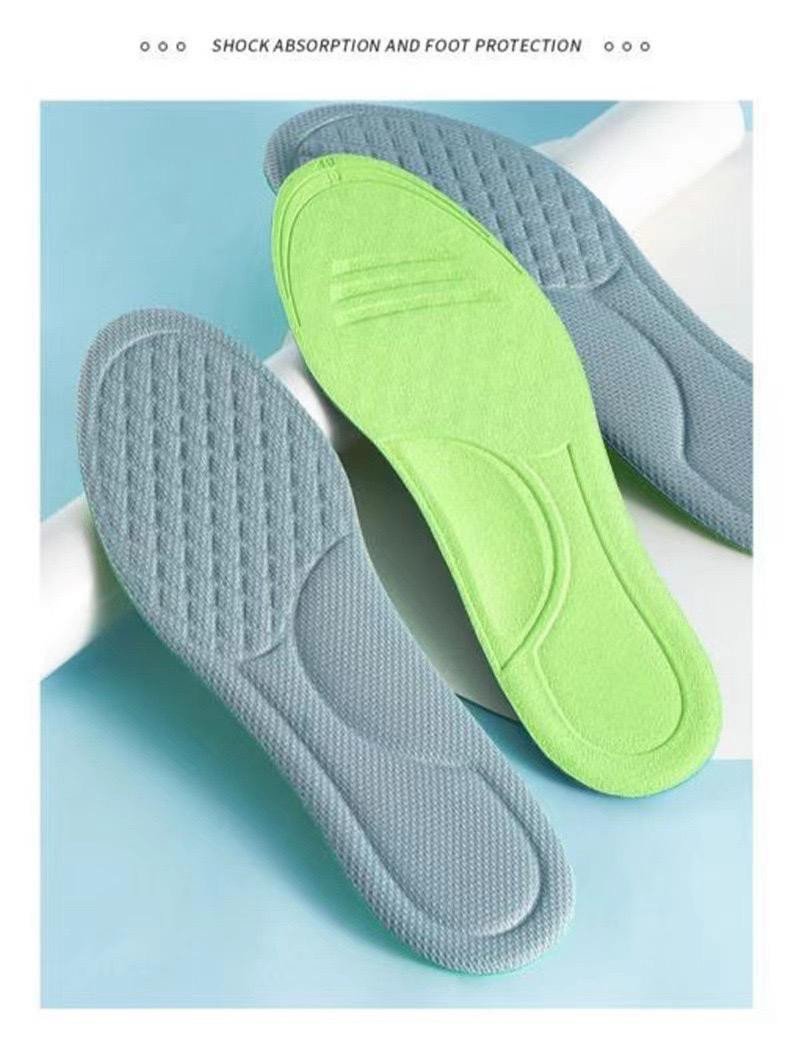 Shock Absorption Comfort Insoles & Heel Pads